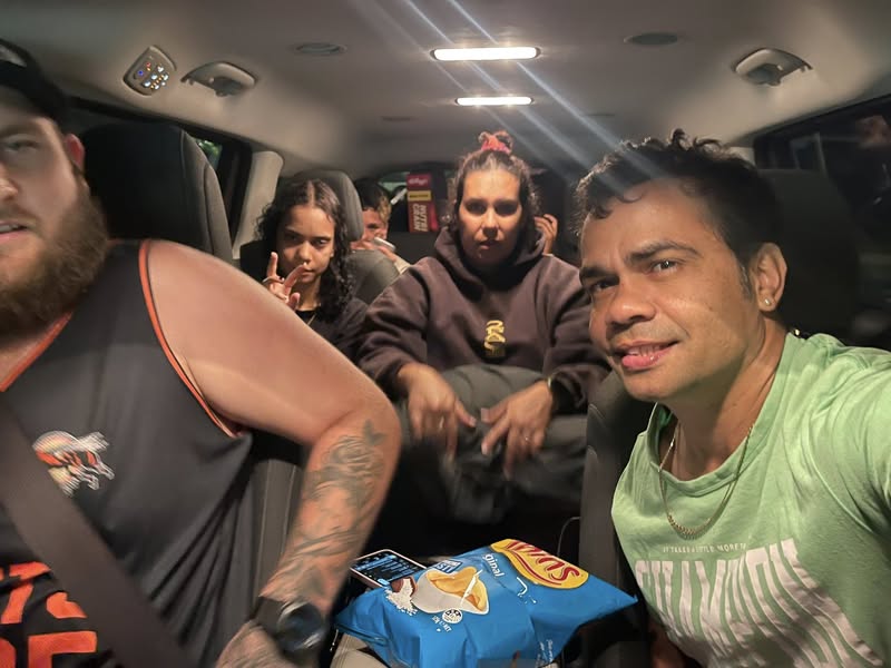Mala Bulmba team on the road